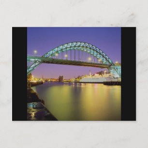 Tyne Bridge, Newcastle-upon-Tyne, England Vykort