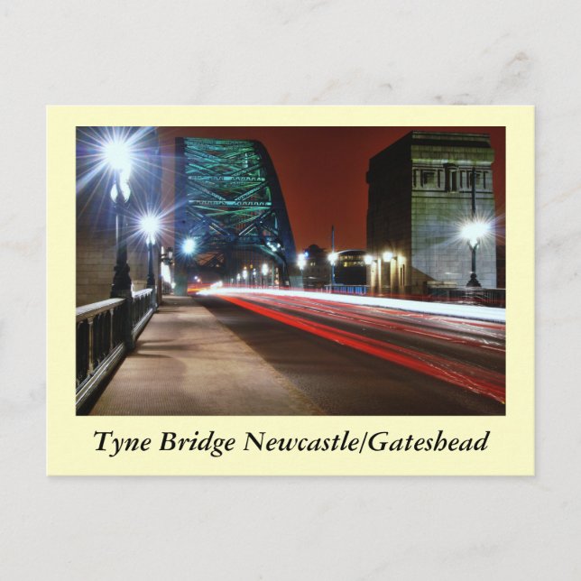 Tyne Bridge Vykort (Framsida)