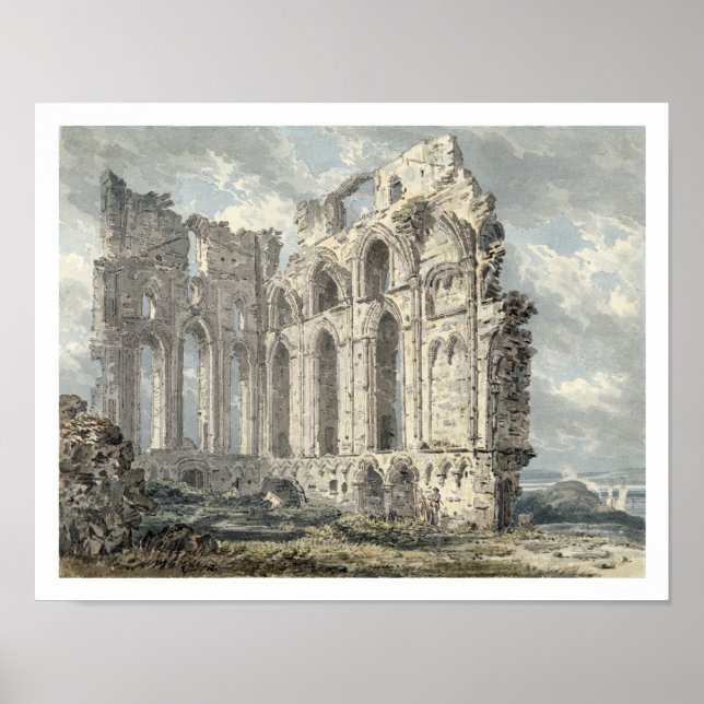 Tynemouth Priory, Northumberland, c.1792-93 (w/c o Poster (Framsidan)