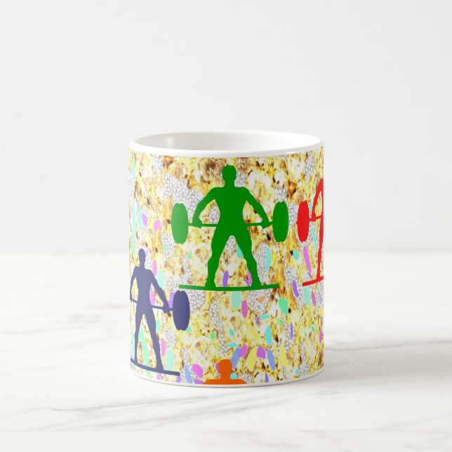 Tyngdlyftning   kaffemugg (Center)