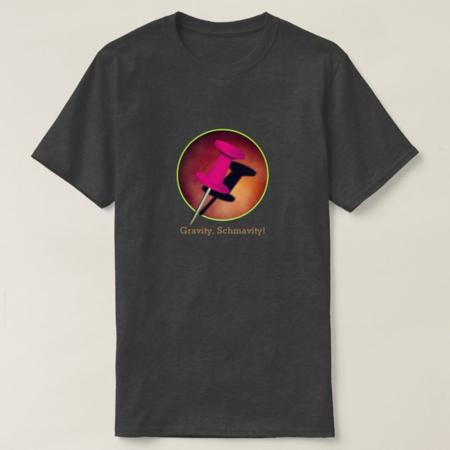 Tyngdpunktsanordning T Shirt (Design framsida)