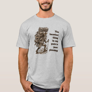 Tyngsta sak i min packning Rolig t-shirt