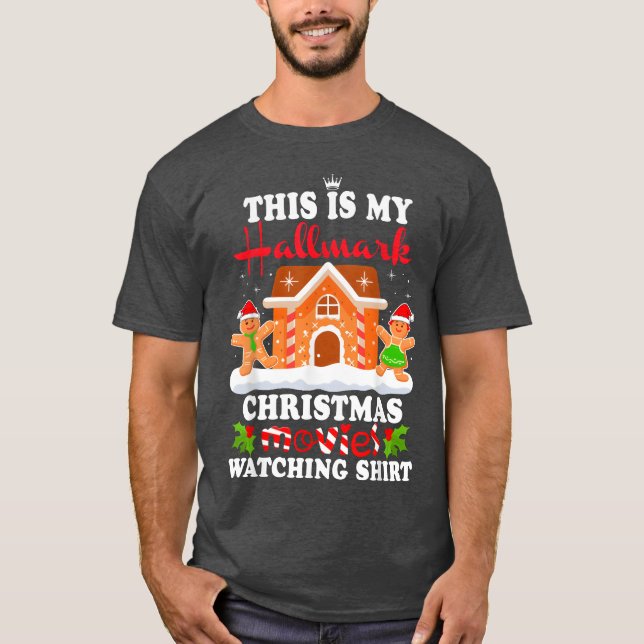 Tynny Christmashis är min Hallmarks filmvakt T Shirt (Framsida)