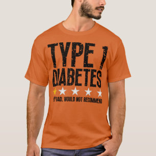 Typ 1-diabetes 4 t shirt