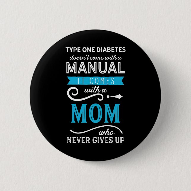Typ 1-diabetes kommer inte med en instruktionsbok  knapp (Framsida)