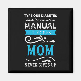 Typ 1-diabetes kommer inte med en instruktionsbok magnet