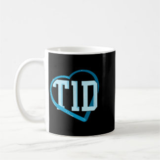 Typ 1-diabetes medvetenhet kaffemugg