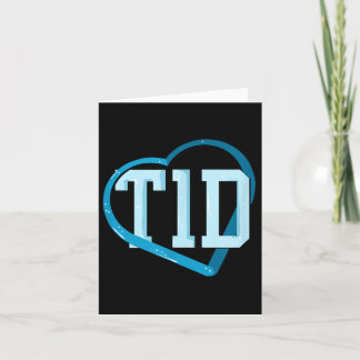 Typ 1-diabetes medvetenhet kort