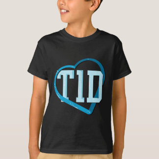 Typ 1-diabetes medvetenhet t shirt