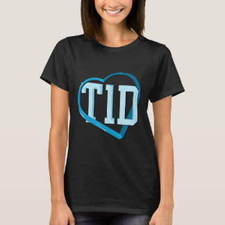 Typ 1-diabetes medvetenhet t shirt