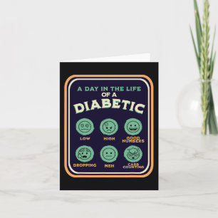 Typ 1- diabetes per dag som diabetessändamål T1D- Kort