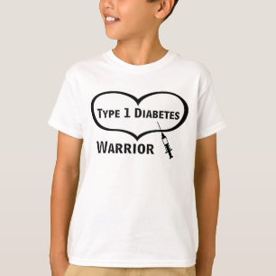 Typ 1 diabetesanfall med spruta- boxar te t shirt
