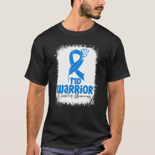 Typ 1 diabetesanfallsmånad T1D för medvetandegöran T Shirt