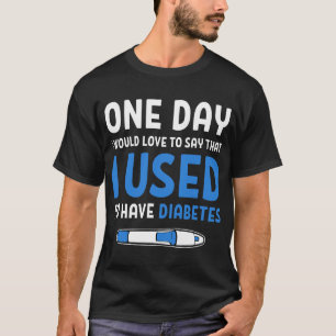 Typ 1 diabetesdiabetes citerar typ 1-diabet t shirt