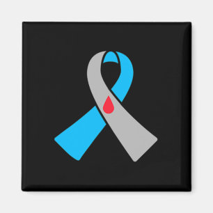 Typ 1 Diabetesmedvetande - badmärke Magnet
