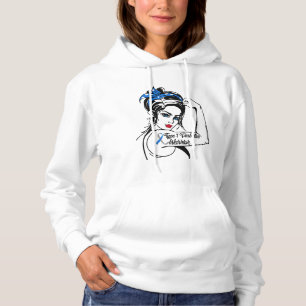 Typ 1 Diabetesmedvetande Warrior Rosie Mamma T Shirt