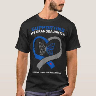 Typ 1 Diabetisk Dotterdotter Typ 1 Diabetes T Shirt