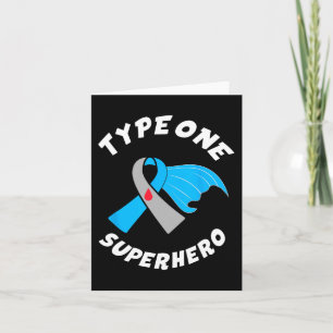 Typ 1 Superhjälte Typ 1 Diabetesmedvetenhet 1 Kort