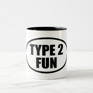 Typ 2-Roligt Två-Tonad Mugg