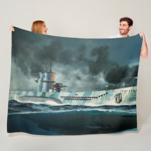 TYP-7 FÖR TYP AV TYP ENERMAN U-BOAT FLEECEFILT