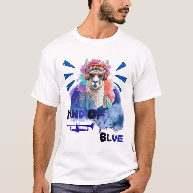 Typ av Blå T Shirt (Framsida)