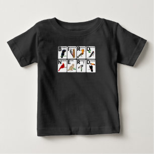 Typ av fåglar t shirt