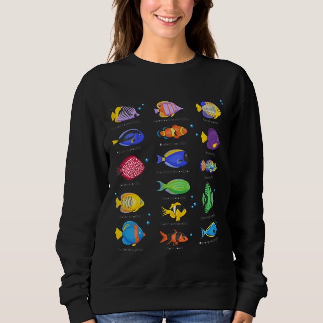 Typ av fiskhav t shirt (Framsida)