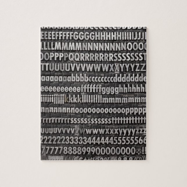 Typ av fullteckningstext pussel (Vertikal)