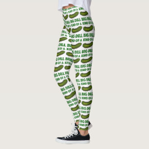 Typ av Grönt med stor vikt Leggings