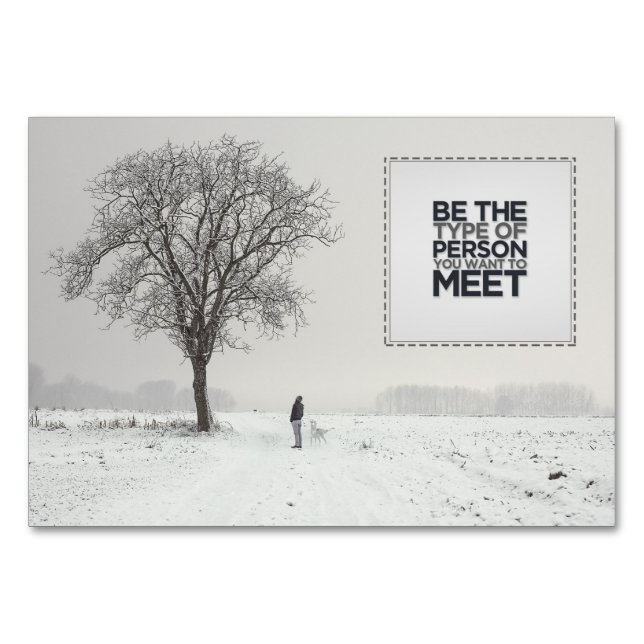 Typ av person bordsnummer (Framsidan)