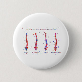 Typ av scoliosis av ryggen knapp