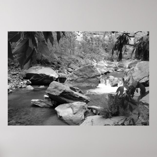 Typ i svartvitt poster (Framsidan)