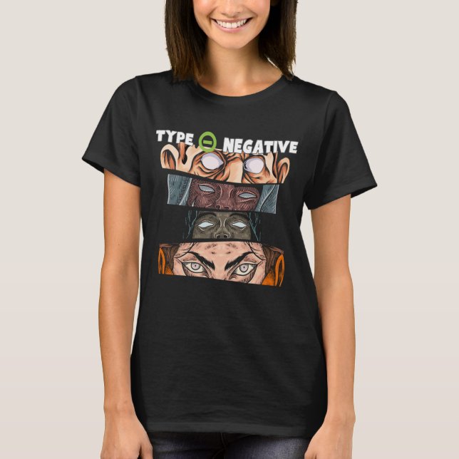 Typ O Negativ T Shirt (Framsida)
