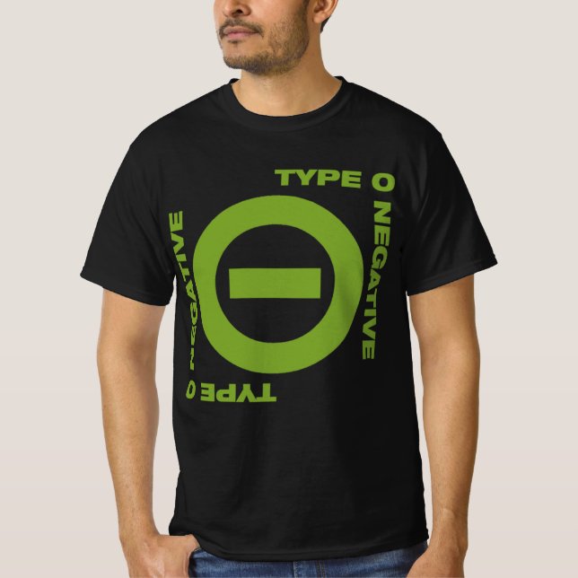 Typ O Negativ T Shirt (Framsida)