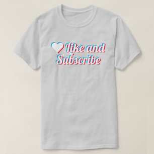 Typ och prenumeration T-Shirt