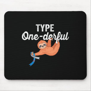 Typ Onederful lat, söt sluttning Typ 1 Diabetes Aw Musmatta