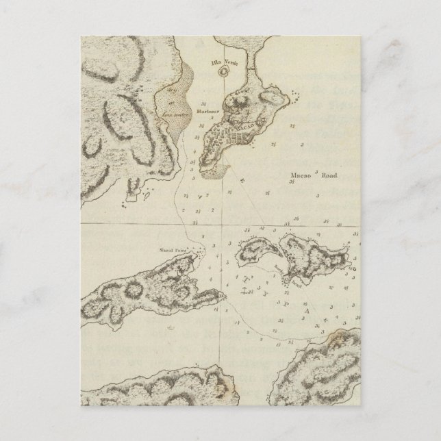 Typa, Macao, China Vykort (Framsida)