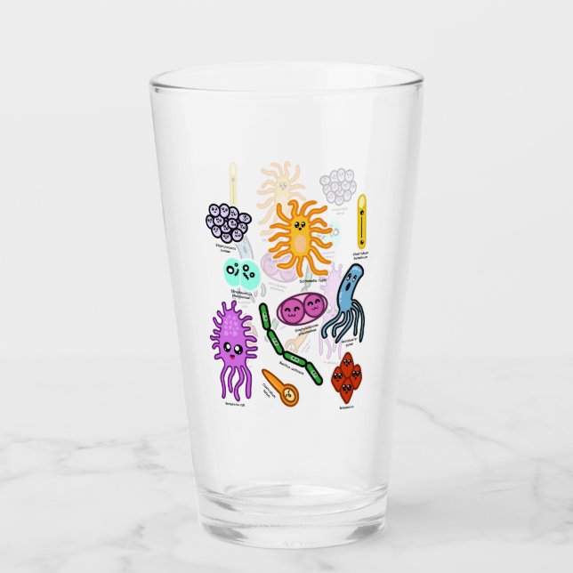 Typer av bakterier glaskopp (Framsida)