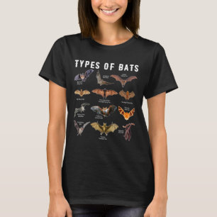 Typer av Fladdermöss Shirt Fladdermus Shirts Cute T