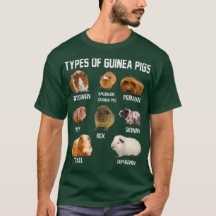 Typer av Guineas Grisar som är lämpligt för Guinea T Shirt