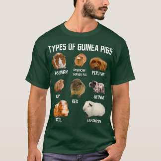 Typer av Guineas Grisar som är lämpligt för Guinea T Shirt