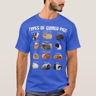 Typer av Guineas Hårig Potato Älskare Kids Pet G T Shirt