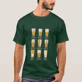 Typer av öl t shirt