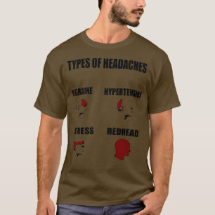 TYPER AV STRÅLKASTARE T SHIRT