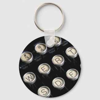 Typewriter nycklar nyckelring