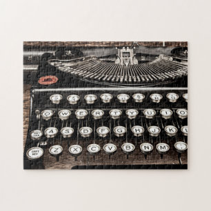 Typewriter Puzzle Pussel