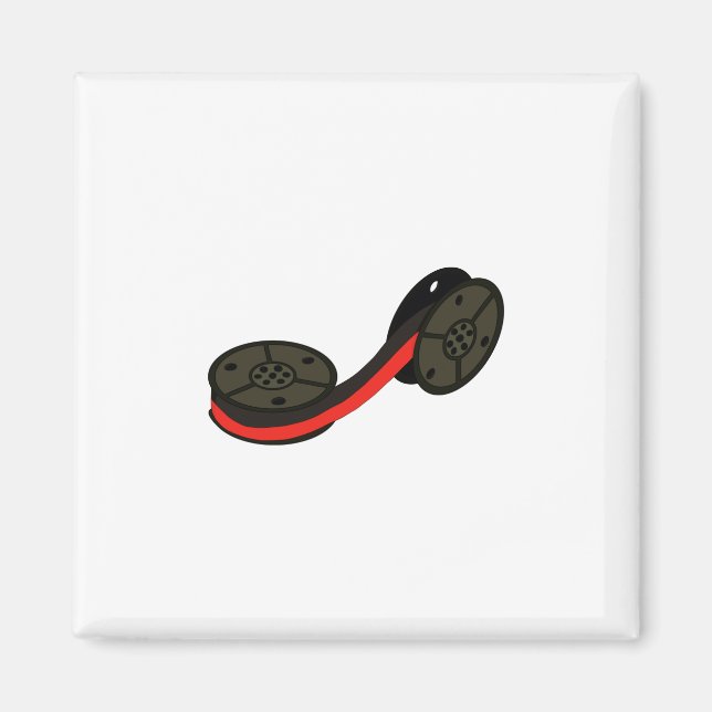 Typewriter Ribbon Magnet (Framsidan)