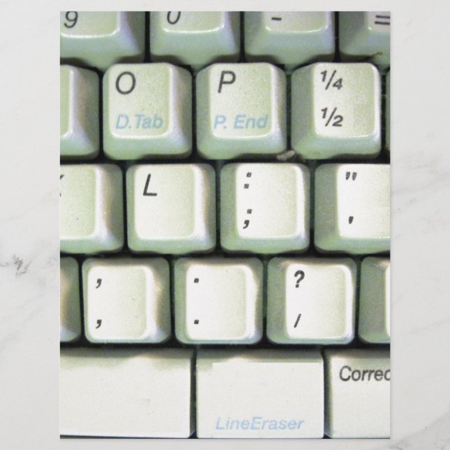Typewriter Tangentbord (Framsida)