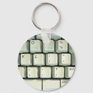 Typewriter Tangentbord Nyckelring
