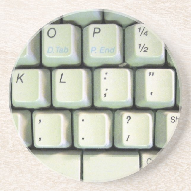 Typewriter Tangentbord Underlägg (Framsidan)